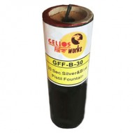 Фонтан форсовый искристый голубой 30сек (GFF-30-B) для улицы
